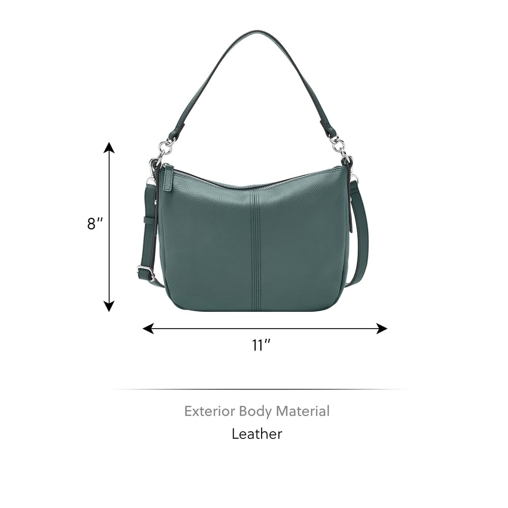 FOSSIL Jolie Bolso cruzado de piel azul para mujer