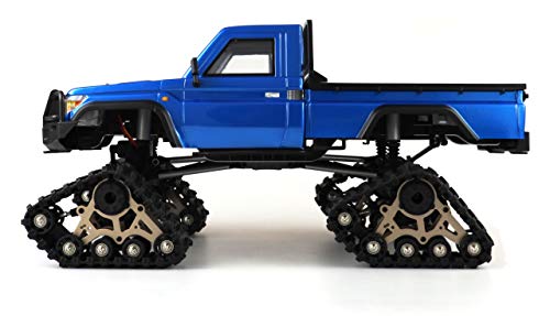 Amewi AMXRock RCX10TB 22458 - Escala de Arrastre (Escala 1:10, con piñones), Color Azul