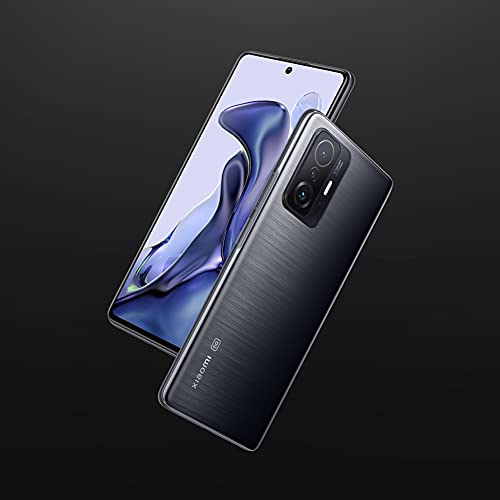 Xiaomi 11T 5G – Smartphone 8+256GB, 6.6 Pulgadas 120Hz AMOLED Pantalla Plana, MediaTek Dimensity 1200-Ultra, 108MP Pro Grado cámara, 5000mAh, Gris meteorito (versión + 2 años de garantía)