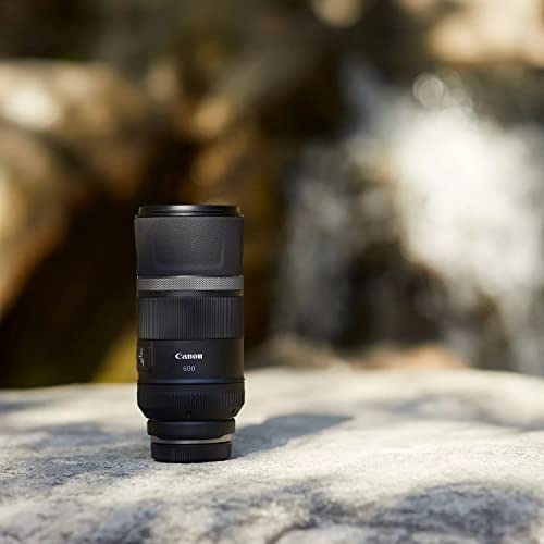 Canon Objetivo RF 600 mm F11 IS STM - Lente Teleobjetivo, Ideal para Detalles Lejanos, tamaño Compacto, Nítido y sin trpidación con estabilizador óptico 5 Pasos, Compatible con Sistema EOS R, Negro