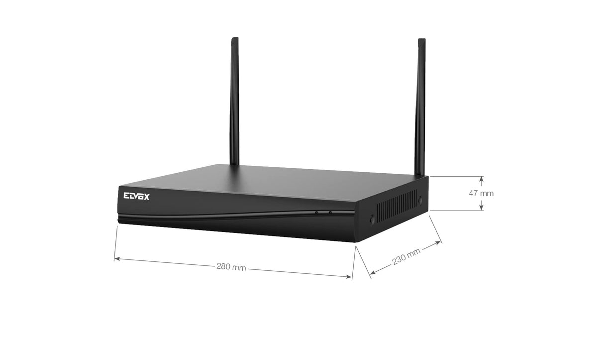 Vimar 46KIT.036C Kit Wi-Fi 3Mpx + 2camáras Bullet 3.6mm