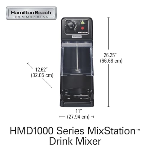 Hamilton Beach MixStation HMD1000-CE - Batidora de bebidas con motor 3/4 HP