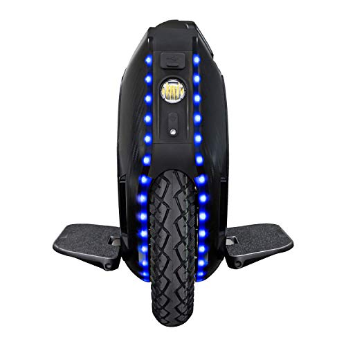 Kingsong Ciclomotor Eléctrico KS-S16X, 1554 WH, Adulto, Negro, Motor 2200W, Autonomía hasta 140km, Limitado 25km/h, Neumático Inflable 16", Altavoz y Bluetooth
