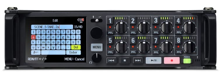 Zoom F8n Pro - multitrack Field Recorder