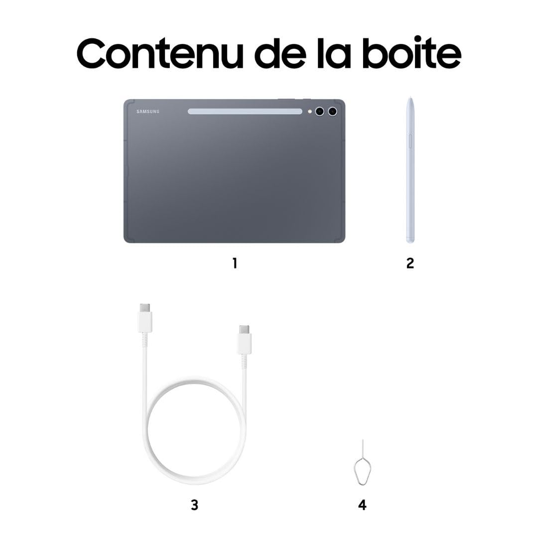 Samsung X826B Galaxy Tab S10 5G Moonstone Gray 12,4" / Octa-Cora / 12GB RAM / 256GB Speicher