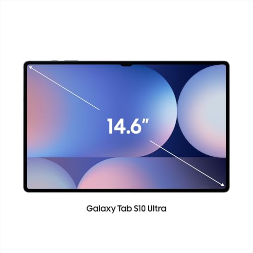 Samsung Galaxy Tab S10 Ultra 256GB + Cargador - Tablet IA, Tableta Android Wifi, 12GB RAM, Pantalla AMOLED, Antirreflejos, S Pen Incluido, Gris (Versión Española)