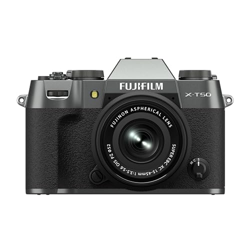 FUJIFILM X-T50 Charcoal / 15-45mm Kit