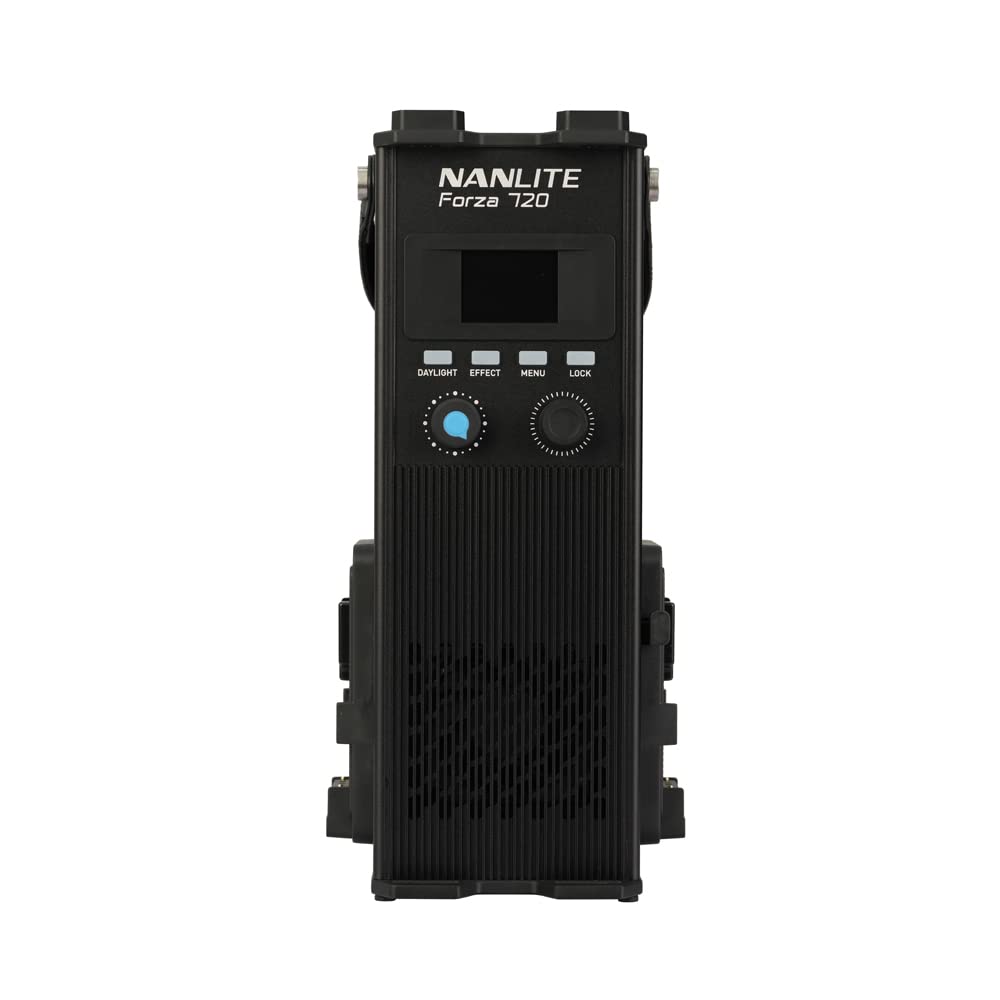 Nanlite Forza 720 - Iluminación LED COB 800 W - 5600 K° con 11 Efectos - Corriente/Batería