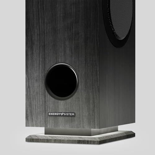 Energy Sistem Tower 7 - Torre de sonido con la tecnologia True Wireless (100 W, luz ambiente, pantalla, USB/microSD, Bluetooth, FM) color negro