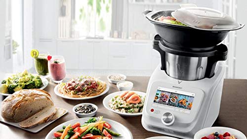 Unbekannt SilverCrest Monsieur Cuisine Connect - Robot de cocina con accesorios estándar Weiß
