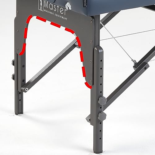 Master Massage Banco de Masaje Plegable de Madera, 71 cm