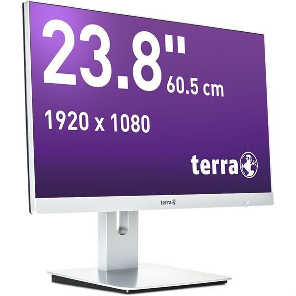 Terra Greenline 2405HA 1009700 - Ordenador Todo en uno (procesador Intel Core i5-9500 de 8 GB de Memoria RAM de 500 GB SSD Win10Pro de 23,8 Pulgadas)