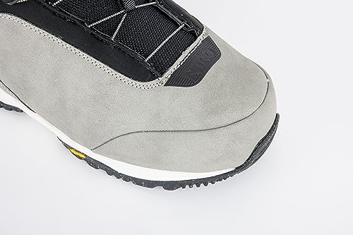 Nitro Chase Dual Boa, All Mountain Freeride Freestyle Premium Boot Snowboot Barco de Snowboard, Hombres, Gris, MP 33.0 // EU 49 1/3 // US 15