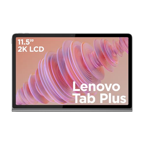 Lenovo Tab Plus - Tablet de 11.5" 2K 2000 x 1200 px IPS (MediaTek Helio G99 Octa Core, 8 GB RAM, 128 GB, 90 Hz, 8 Altavoces JBL Dolby Atmos, WiFi 5 + Bluetooth 5.2, Android 14) - Color Gris Luna