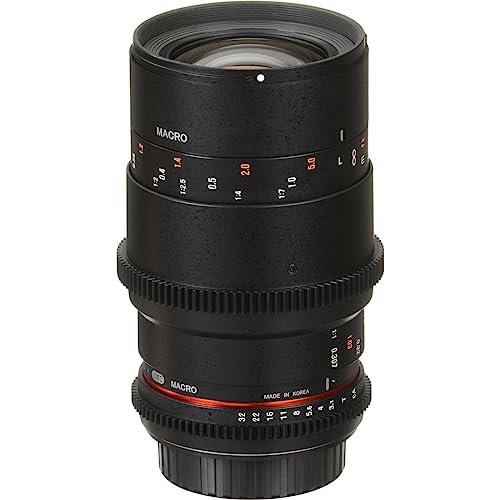 Rokinon Lente Macro T3.1 Cine DS de 100 mm para MFT