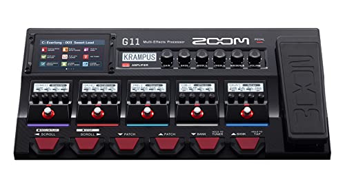 Zoom - G11 - Pedalera multiefectos, amp-simulator, interface de audio