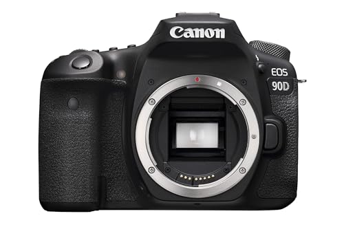 Canon EOS 90D - Cámara Réflex de 32.5 MP (Sensor APS-C, 45 Puntos AF, Disparos de 10fps, EOS Movie 4k+Full HD, Wi-fi, Bluetooth) Negro - Kit Cuerpo con Objetivo EF-S 18-135mm f/3.5-5.6 IS USM