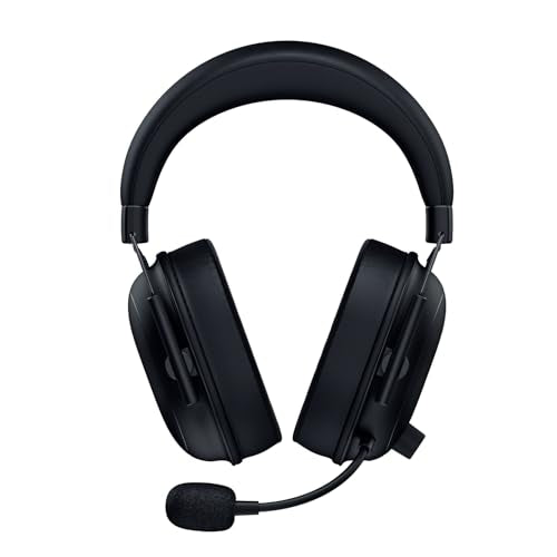 Razer BlackShark V2 HyperSpeed para PC - Auriculares para esports inalámbricos y ligeros (280 g, Micrófono HyperClear, Diafragmas TriForce de titanio de 50 mm, Bluetooth) Negro