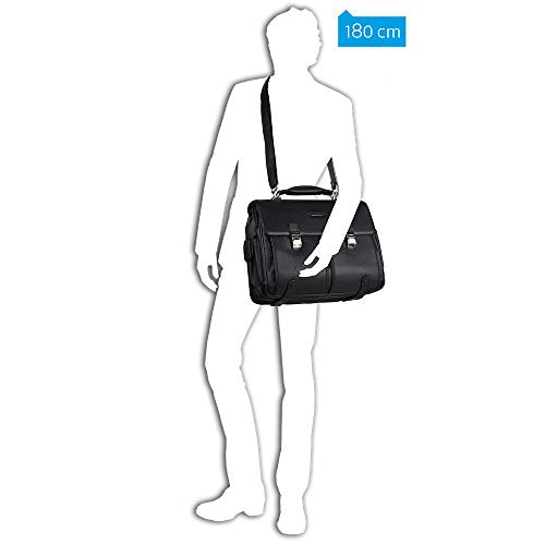Piquadro Bolso Escolar, Negro
