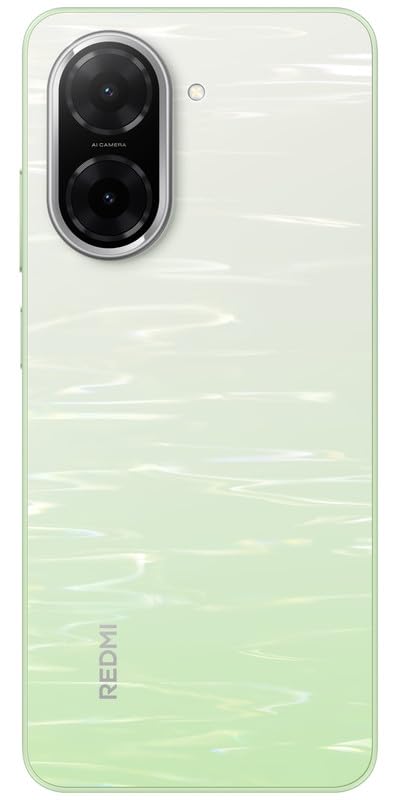 XIAOMI Redmi A5 - Smartphone de 4+128GB, Pantalla inmersiva de 6,88" 120 Hz, Potente procesador Octa Core, Cámara Dual AI de 32 MP, 5100 mAh, Cargador no Incluido, Verde (Versión ES)