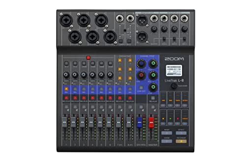 Zoom - L-8 - Mixer digital 8 canales, grabador e interface de audio USB