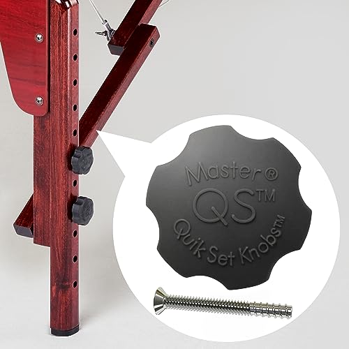 Master Massage Therma Top - Mesa de Masaje portátil Plegable (Madera, 71 cm)