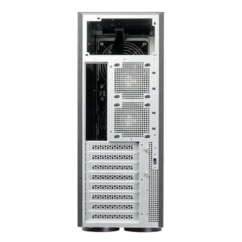 Silverstone WS380-E, Chasis de estación de Trabajo Profesional de Alta expandibilidad con 8 bandejas Intercambiables en Caliente y Soporte para radiador de 360 mm, SST-WS380-E