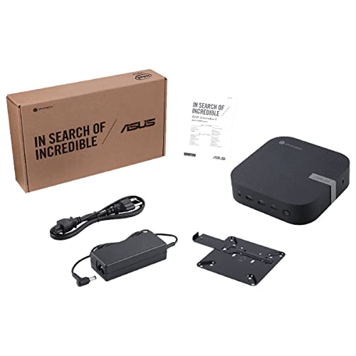 ASUS Chromebox 5 CHROMEBOX5-S5007UN - Ordenador Mini PC (Intel Core i5-1240P, 8GB DDR4, 128GB SSD M.2 NVMe PCIe 3.0, Intel Iris Xe Graphics, Chrome OS) - Negro