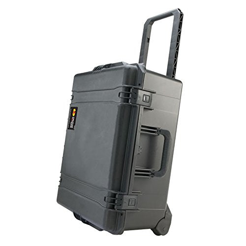 PELI Storm IM2720 Maleta de Transporte Grande con Ruedas y asa telescópico para Equipos frágiles, Resistente al Agua y al Polvo, 61L de Capacidad, Fabricada en EE.UU., sin Espuma, Color Negro