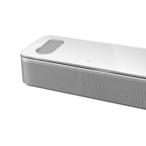 Bose Barra de Sonido Inteligente Smart Ultra Dolby Atmos, Control por Voz de Alexa,Bluetooth inalámbrico con IA, Sistema de Sonido Envolvente para TV, Blanco