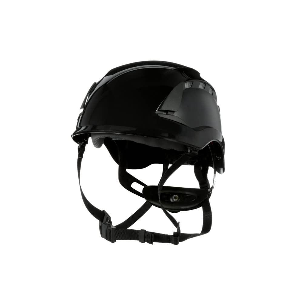 3M SecureFit Casco de protección, X5012VE-CE, negro, con ventilación, 1000 Vac, CE