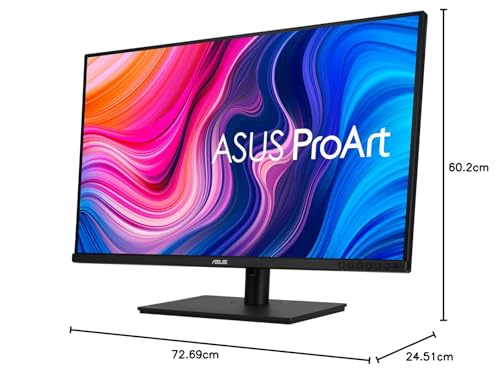 ASUS ProArt Display PA328CGV Monitor Profesional, 32 Pulgadas, IPS, WQHD (2560 x 1440), 165 Hz, 95% DCI-P3, 100% sRGB/Rec.709, Verificado por Calman, USB-C, VESA DisplayHDR 600, FreeSync Premium Pro