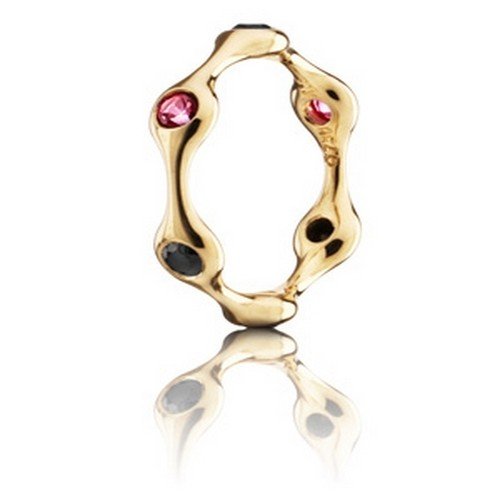 Pandora 970116MX1-59 - Anillo de oro amarillo de 18 quilates, talla 19 (18,79 mm)