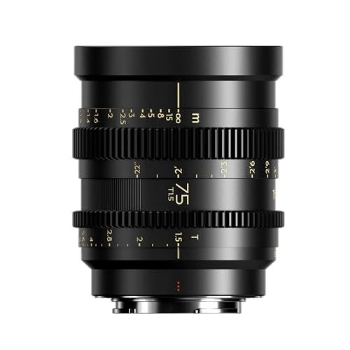 Thypoch Simera-C 75mm T1.5 FF Prime Cine Lens (Emount)
