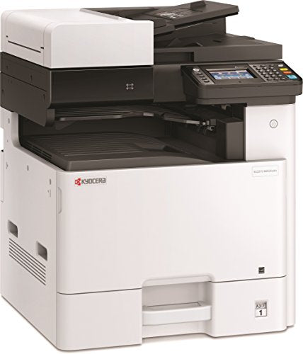 Kyocera Ecosys M8124cidn impresora láser multifuncional, fotocopiadora y escáner (doble cara, 24ppm A4 y 12 en A3, USB, Wifi, color)