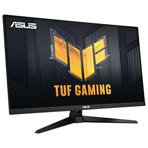 Asus VG32UQA1A Gaming Monitor Gaming, de 31,5', 4K (3840 x 2160), Overclock a 160Hz (por Encima de 144Hz), ELMB Sync, Freesync Premium, 1ms (MPRT), Variable Overdrive, 120% sRGB, DisplayHDR 400