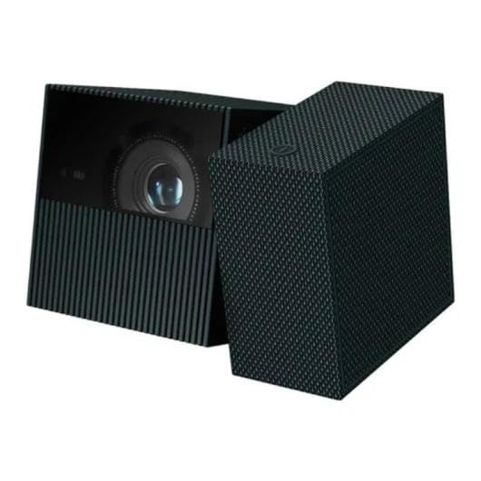 TCL PlayCube Proyector Portátil | 1080P Full HD | 750 Lúmenes ISO | Google TV | Netflix Oficial | Batería 3h | Pantalla 150" | DLP | Enfoque Automático | Keystone | 4K Compatible