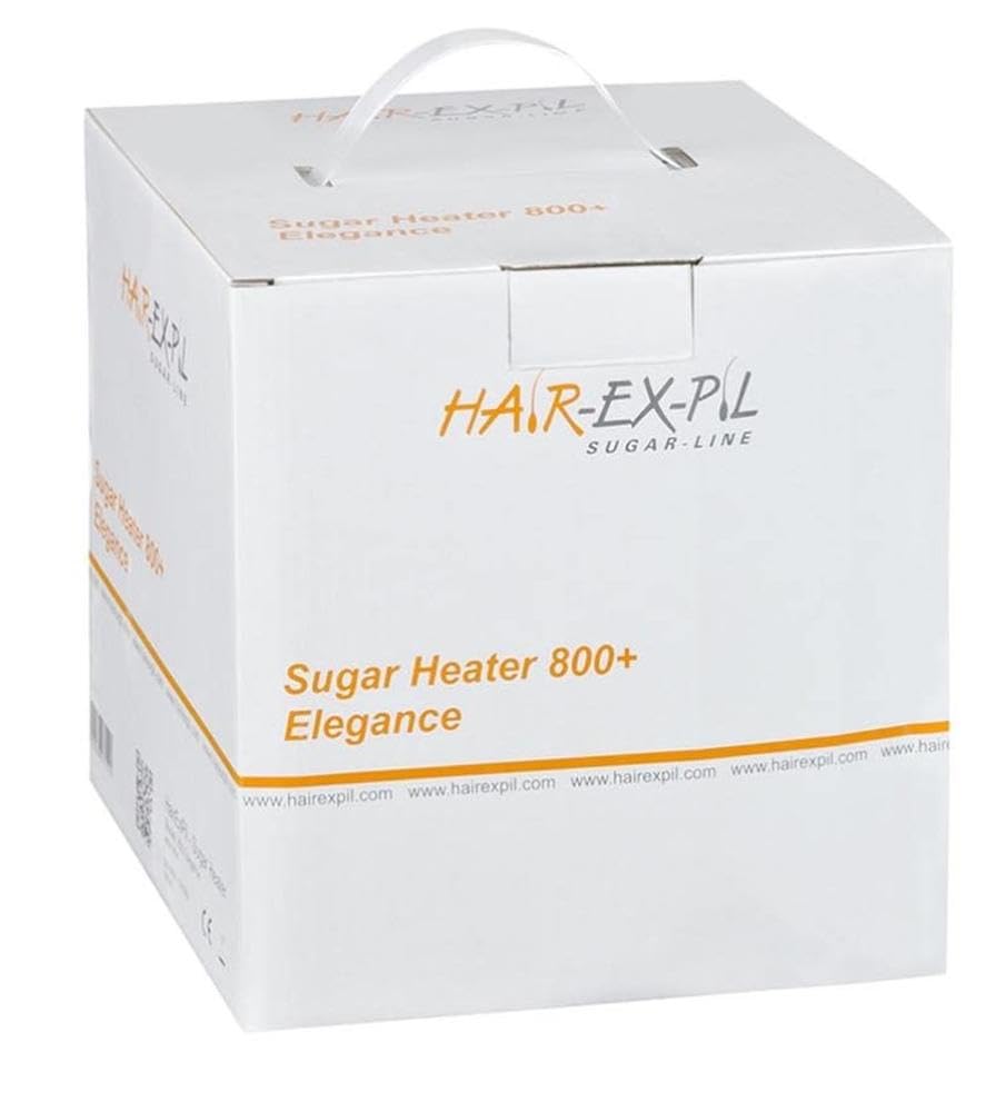 Sugar Heater 800 + Elegance – para pasta de azúcar Fieltro técnica, latas Wax, cera Digital, perlas de cera y massageöle.