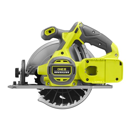 Ryobi RCS18BL-0 18V ONE+ - Sierra circular inalámbrica sin escobillas de 184 mm (herramienta desnuda)