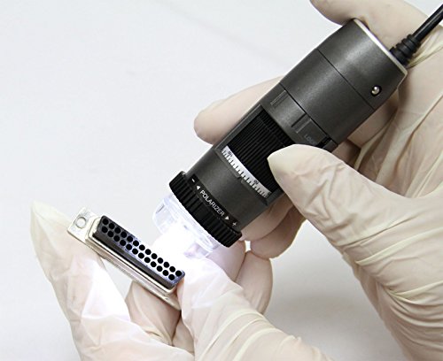Dino-Lite AM4815ZT Microscopio USB digital con EDOF, EDR y polarizador integrado