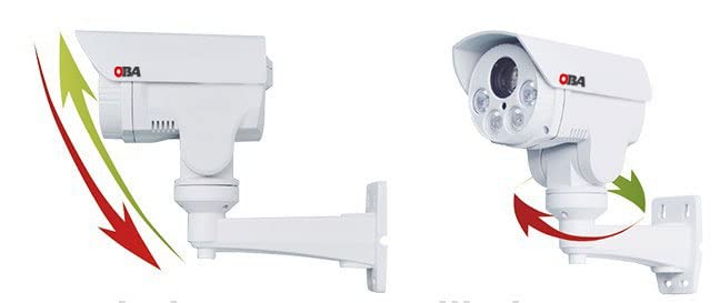 OBA IPF-W12 IP cámara PTZ motorizada con Zoom 10x 2 megapíxeles Sensor Sony Profesional