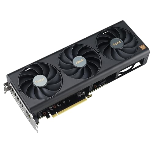 ASUS ProArt GeForce RTX 4070 Super OC Edition 12GB GDDR6X - Tarjeta gráfica (PCIe 4.0, 12GB GDDR6X, DLSS 3, HDMI 2.1a, DisplayPort 1.4a)