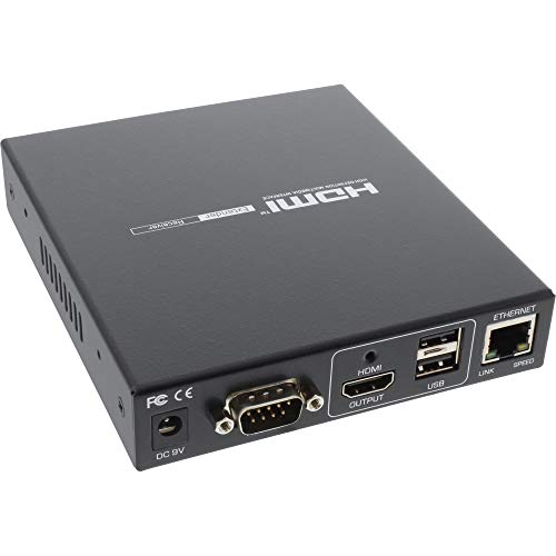 InLine HDMI Smart Matrix/vídeo Pared - Video Wall-Unidad receptora - Full HD - Potencia máxima de 100 m, 57829 I