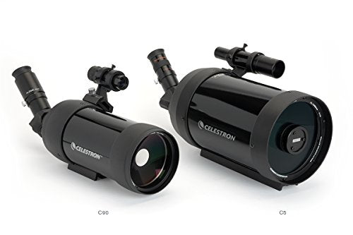 Celestron 52291 C5: catalejo de 50 aumentos con ocular de 25mm, óptica con revestimiento múltiple y recubierto de goma