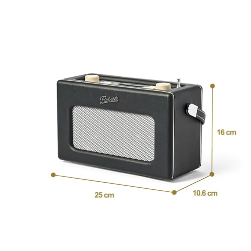 Roberts Revival iStream 3L Platinum Special Edition Dab+/FM/Bluetooth/WiFi - Radio portátil, Color Negro y Plateado