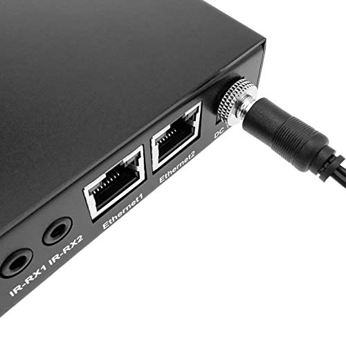 BeMatik - Extensor HDMI UltraHD 4K 2K FullHD 1080p Cat.5e Cat.6 HDBaseT HDBT 100m - Transmisor 2 Puertos (HB045)