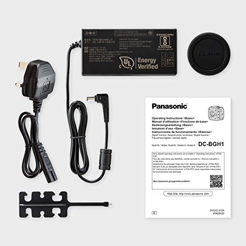 Panasonic Lumix DC-BGH1 - Cámara Box, Montura L, Sensor de Formato Completo de 24MP, transmisión en Vivo, producción de películas, utilizable con Drones, Color Negro