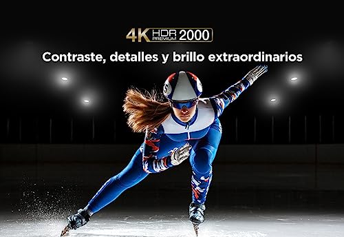 TCL 55C841, 55" Mini LED TV, QLED 144Hz Panel, 4K Ultra HD, Google TV (Dolby Vision & Atmos, Onkyo 2.1 Audio, Hands-Free Voice Control)