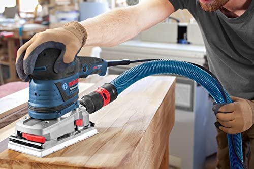 Bosch Professional GSS 230 AVE - Lijadora orbital (300 W, vibration control, plato lijador 182 x 92 mm, microfiltro, en L-BOXX)