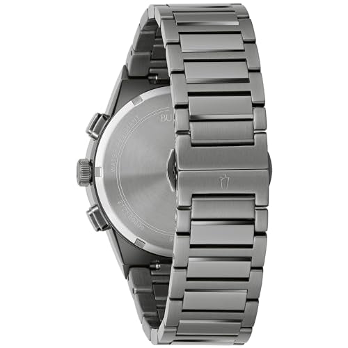 Bulova Reloj Cronógrafo para Hombres de Cuarzo con Correa en Acero Inoxidable 98C143